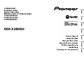 PIONEER DEH-X2900UI