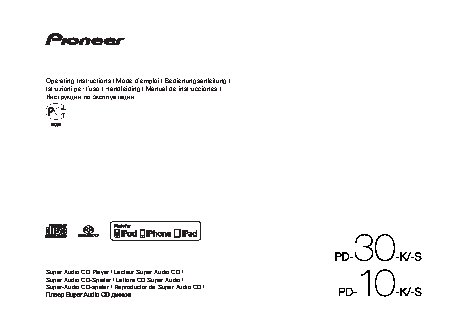 PIONEER PD-10-K