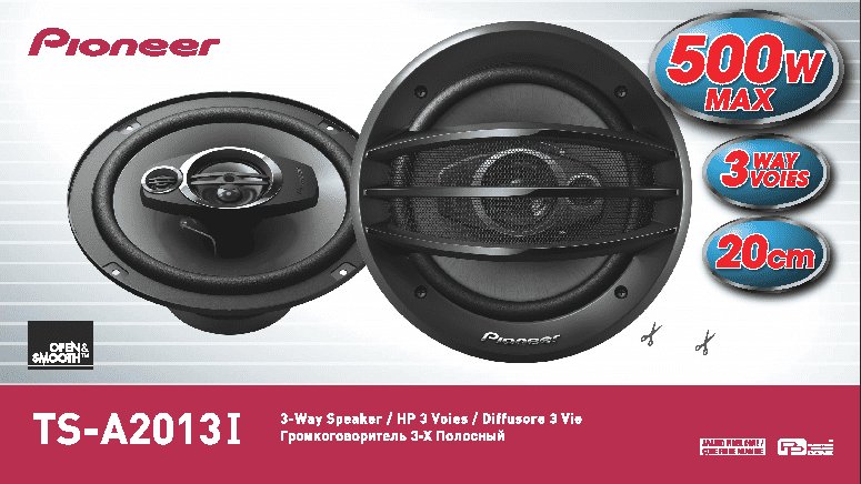 PIONEER TS-A2013I