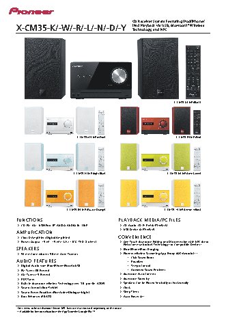 PIONEER X-CM35-R