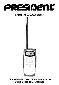 PRESIDENT PM 1200 WP