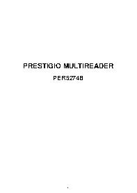 PRESTIGIO MultiReader 5274 PER5274