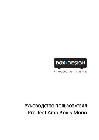 PRO-JECT Amp Box S Mono