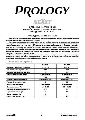 PROLOGY NX-6.2 MKIII