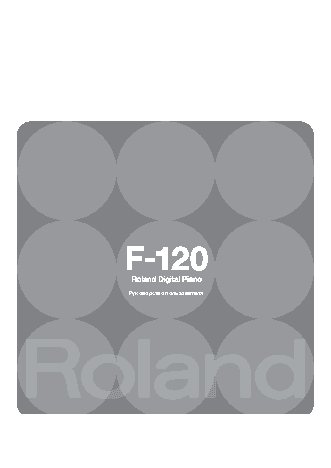 ROLAND F-120SBA