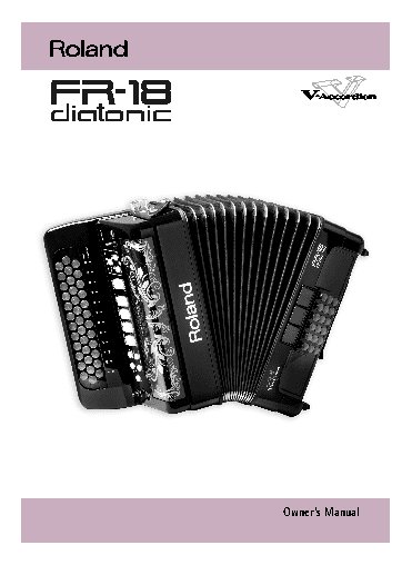 ROLAND FR-18D RD