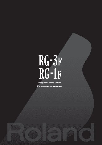 ROLAND RG-3F