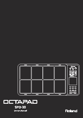 ROLAND SPD-30 Octaped