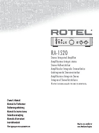 ROTEL RA-1520