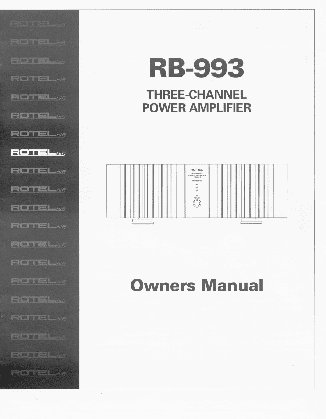 ROTEL RB993