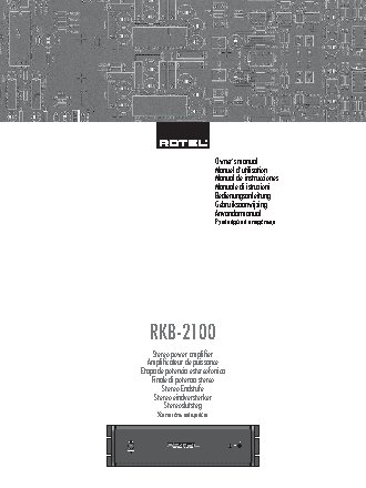ROTEL RKB-2100