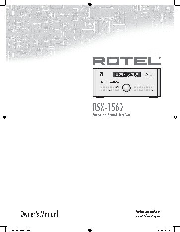 ROTEL RSX-1560