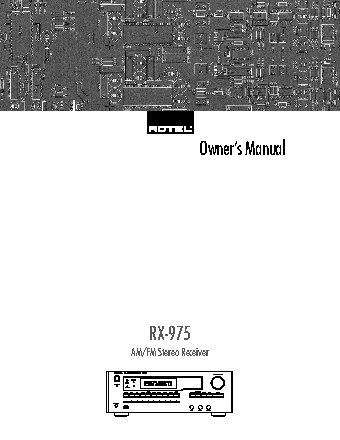 ROTEL RX975