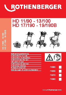 ROTHENBERGER HD19/180 76090