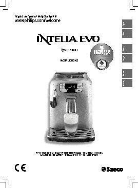 SAECO HD8881 Intelia Evo