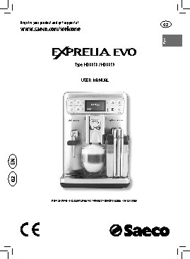 SAECO HD 8858/01 Exprelia