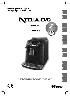 SAECO HD 8880 Intelia Evo