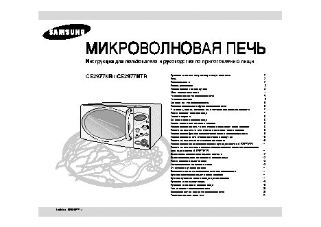 SAMSUNG CE2977NR-E/G/R/T