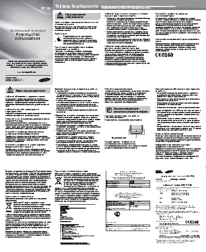 SAMSUNG E2100 (GT-E2100)