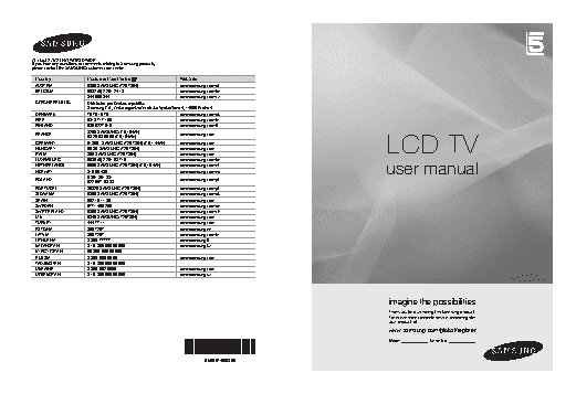 SAMSUNG LE-32A557P2F