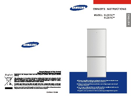 SAMSUNG RL26DCSW