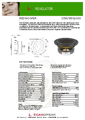 SCANSPEAK 15W/8531K00