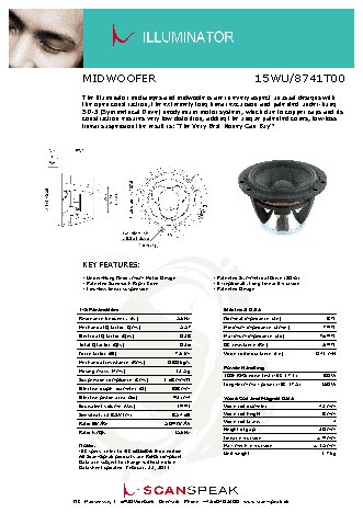SCANSPEAK 15WU/8741T00