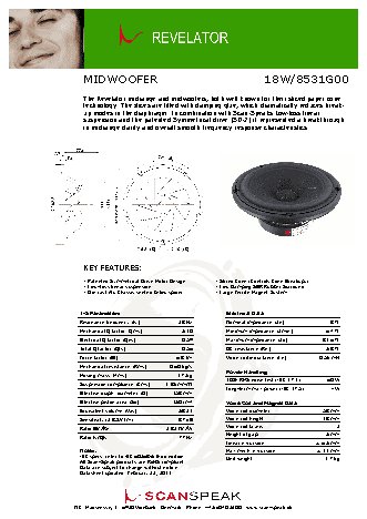 SCANSPEAK 18W/8531G00