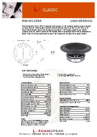 SCANSPEAK 18W/8545K00