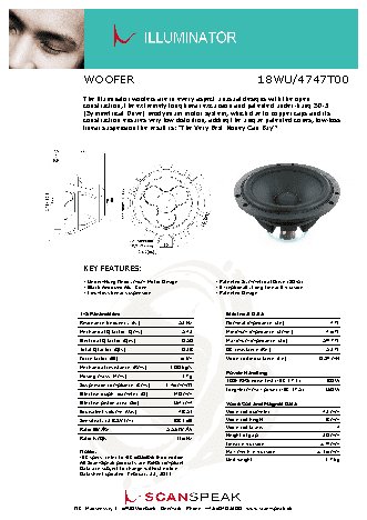 SCANSPEAK 18WU/4747T00