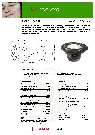 SCANSPEAK 23W/4557T00