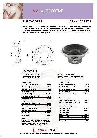 SCANSPEAK 26W/4558T06