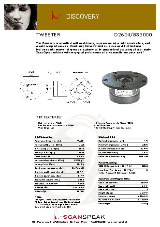 SCANSPEAK D2604/833000