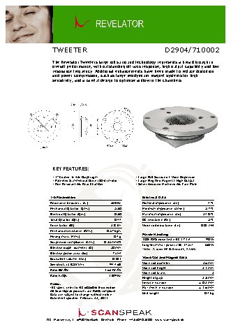 SCANSPEAK D2904/710002
