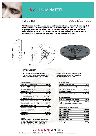 SCANSPEAK D3004/664000