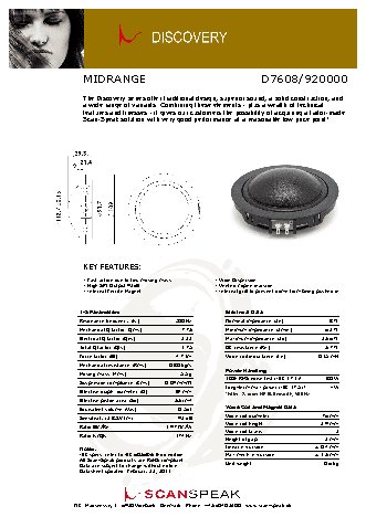 SCANSPEAK D7608/920000