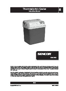 SENCOR SCM 1025