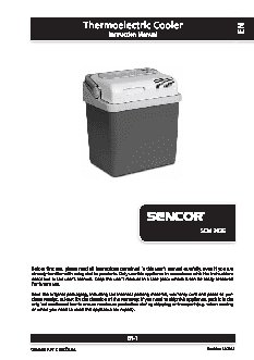 SENCOR SCM 2025