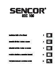 SENCOR SDC 100