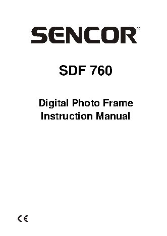 SENCOR SDF 760 B