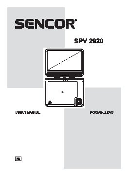 SENCOR SPV 2920