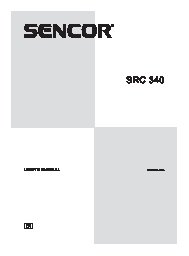 SENCOR SRC 340