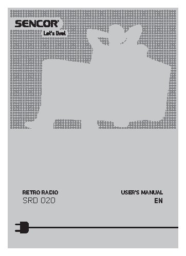 SENCOR SRD 020