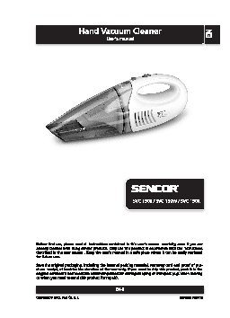 SENCOR SVC 190R