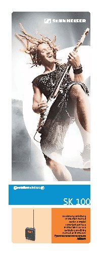 SENNHEISER SK 100 G3-B-X