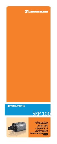 SENNHEISER SKP 100 G3-B-X