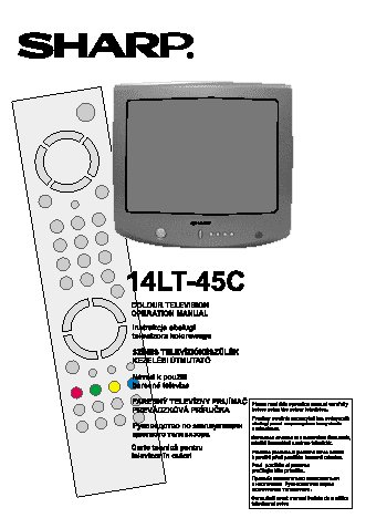 SHARP 14LT-45C