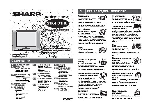 SHARP 21K-FG1RU