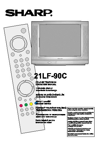 SHARP 21LF-90C