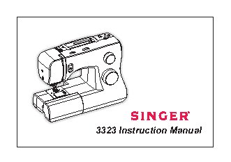 SINGER 3323